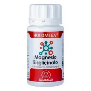 Holomega Magnesio Bisglicinato con Vit. B 180 Cápsulas