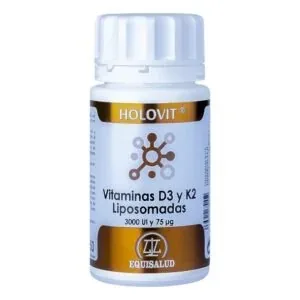 Holovit Vitaminas D3 y K2 Liposomadas 50 Cápsulas
